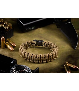 Invader Gear Paracord Bracelet Compact - Coyote