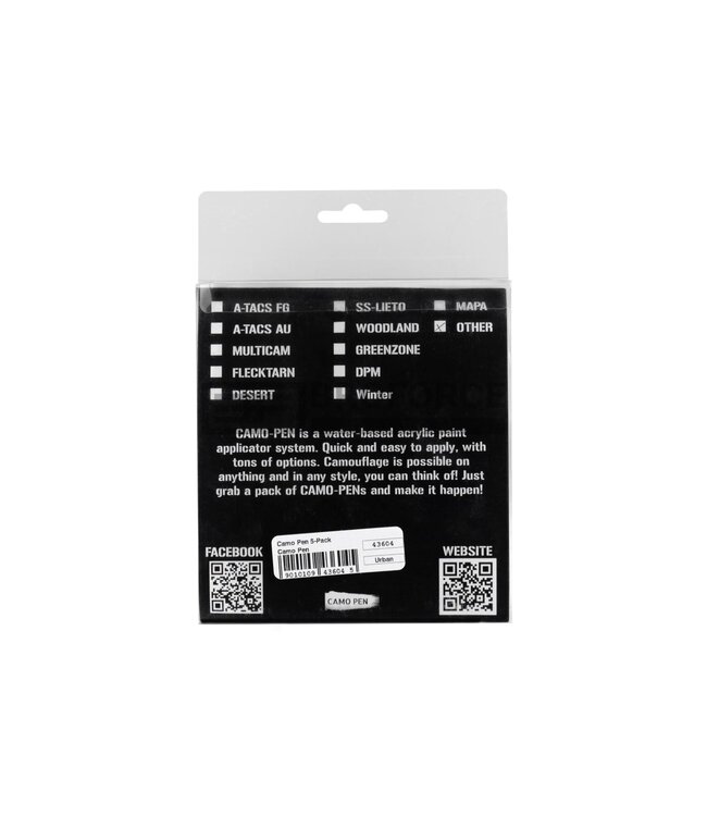 Camo Pen Camo Pen 5-Pack - Urban