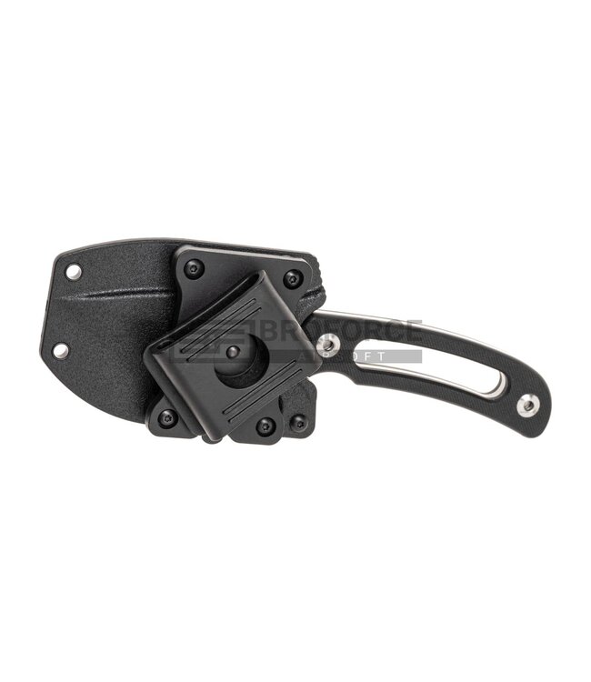 Defcon D2 Fixed Blade Silver Flecks Handle - Grey