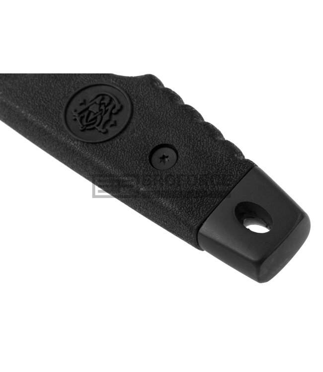 Smith & Wesson SW7S Fixed Blade Serrated Tanto - Black