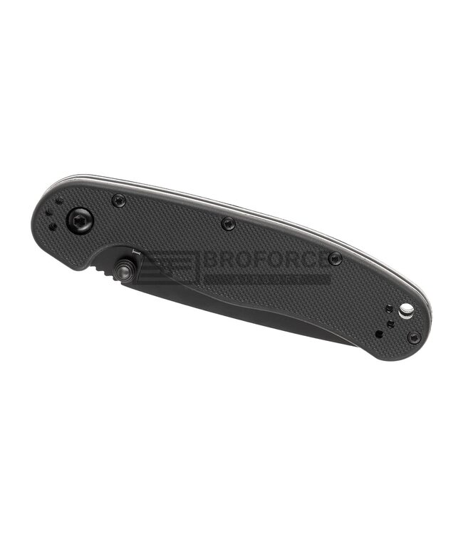 Ontario RAT II Linerlock D2 Folder - Black