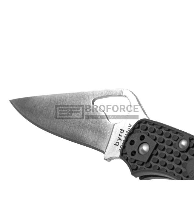 Byrd By Spyderco BY04 Meadowlark2 Plain Edge Folder - Black