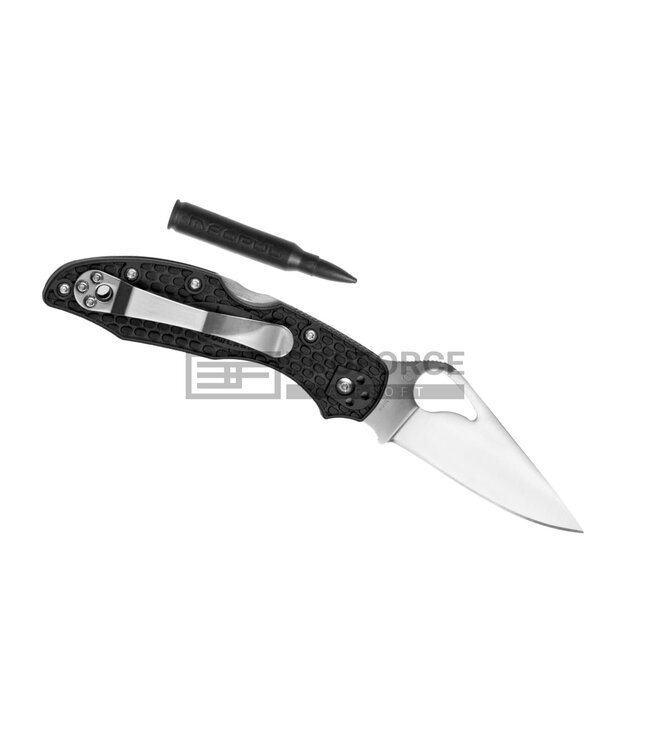 Byrd By Spyderco BY04 Meadowlark2 Plain Edge Folder - Black