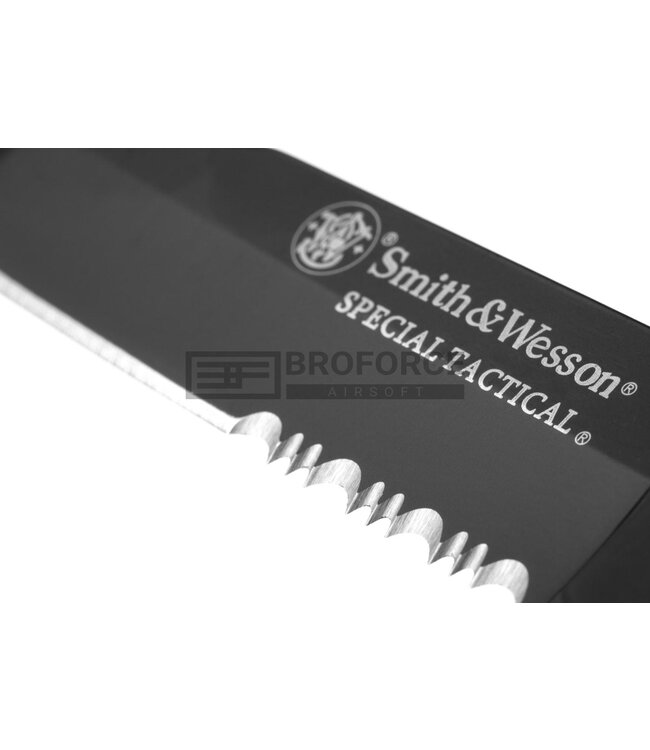Smith & Wesson Special Tactical CKTACBS Serrated Tanto Folder - Black