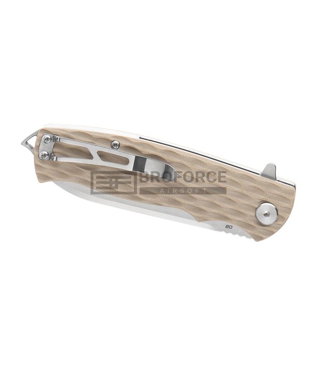 Bestech Knives Grampus G10 Linerlock Folder - Beige