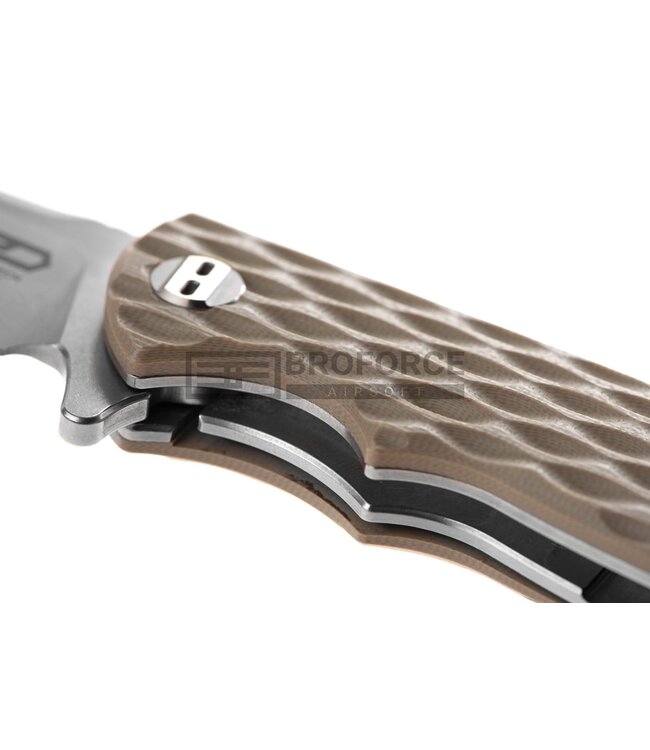 Bestech Knives Grampus G10 Linerlock Folder - Beige