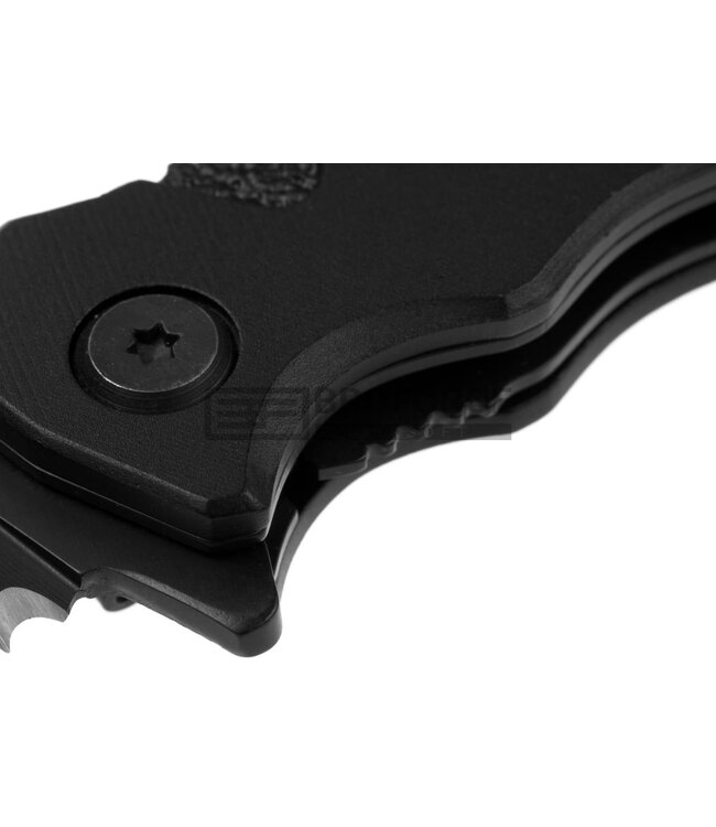 Smith & Wesson Extreme Ops SWA24S Serrated Folder - Black
