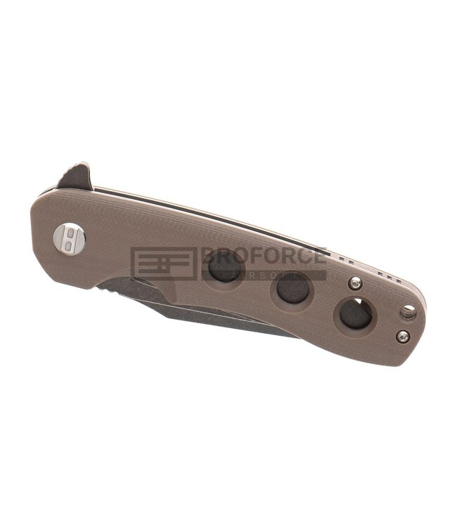 Bestech Knives Arctic Linerlock SW Folder - Brown