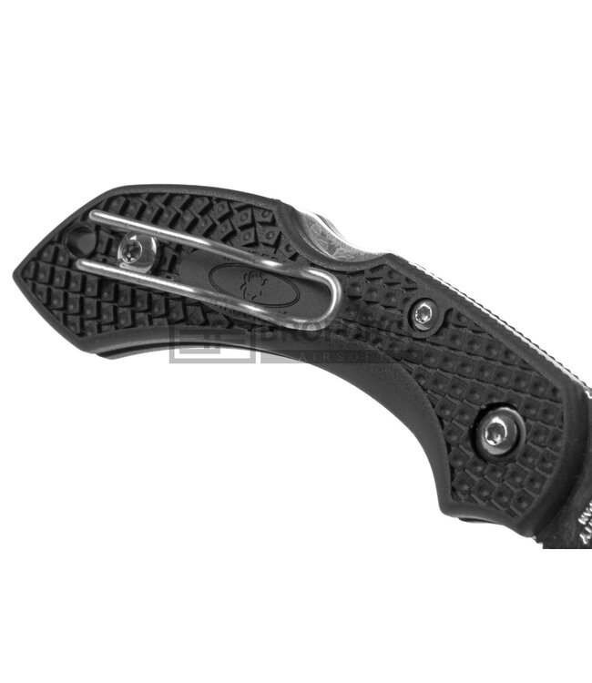 Spyderco C28 Dragonfly2 Lightweight Plain Edge Folder - Black