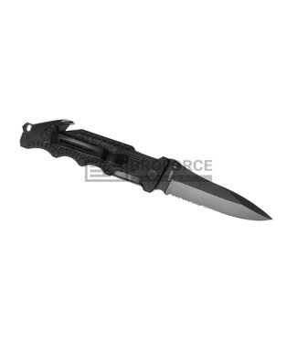 Smith & Wesson Border Guard SWBG1S Serrated Folder - Black