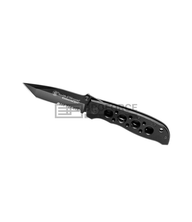 Smith & Wesson Extreme Ops CK5TBS Serrated Tanto Folder - Black