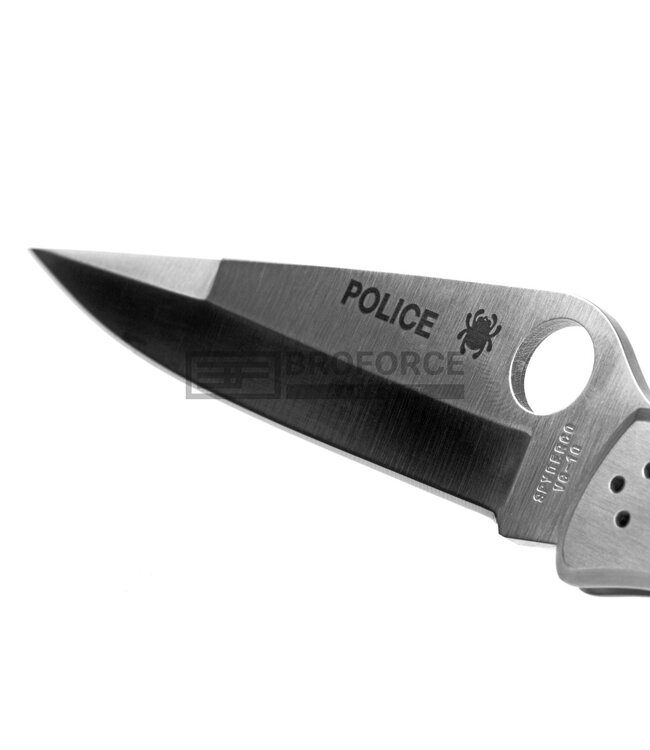 Spyderco C07 Police3 Plain Edge Folder