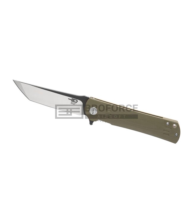 Bestech Knives Kendo G10 Linerlock Folder - Green