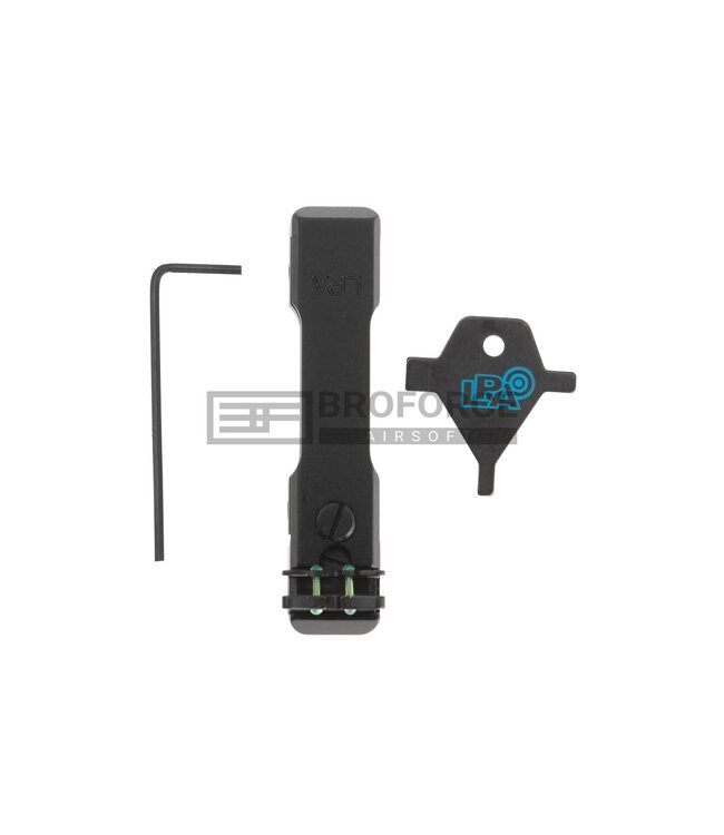 LPA Adjustable Fiber Optic Rear Sight for 6-8mm Shotgun Fibs