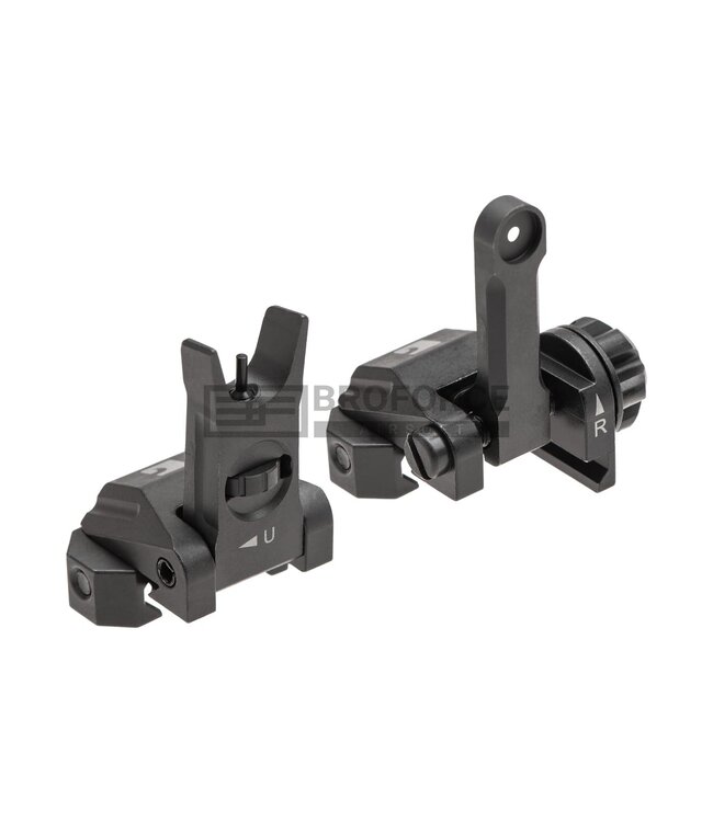 Clawgear Flip-Up Sight Set - Black