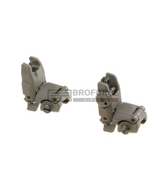 FMA FMA Flip-Up Sight Set - Foliage Green