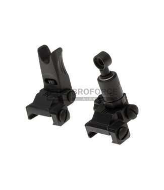 Ares 600M Flip-Up Sights - Black
