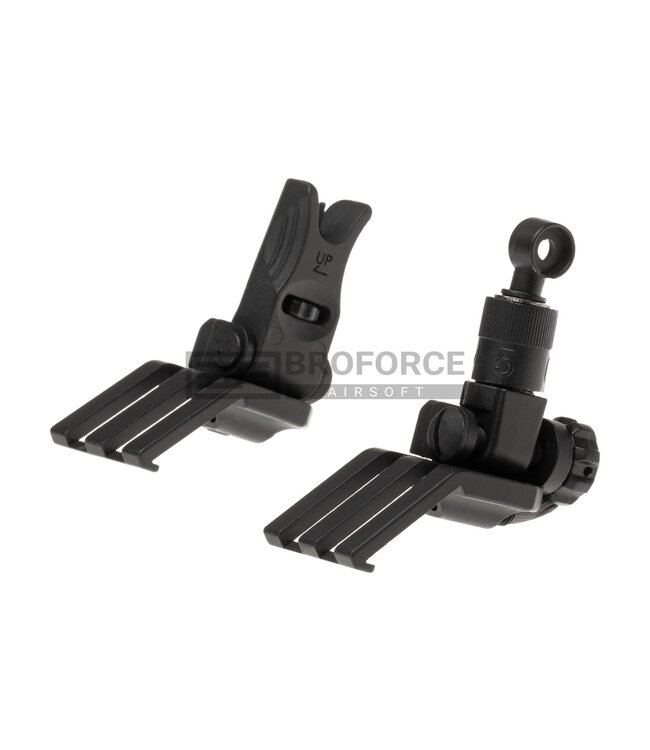 Ares Offset Flip-Up Sights Type A - Black