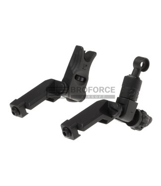 Ares Offset Flip-Up Sights Type B - Black