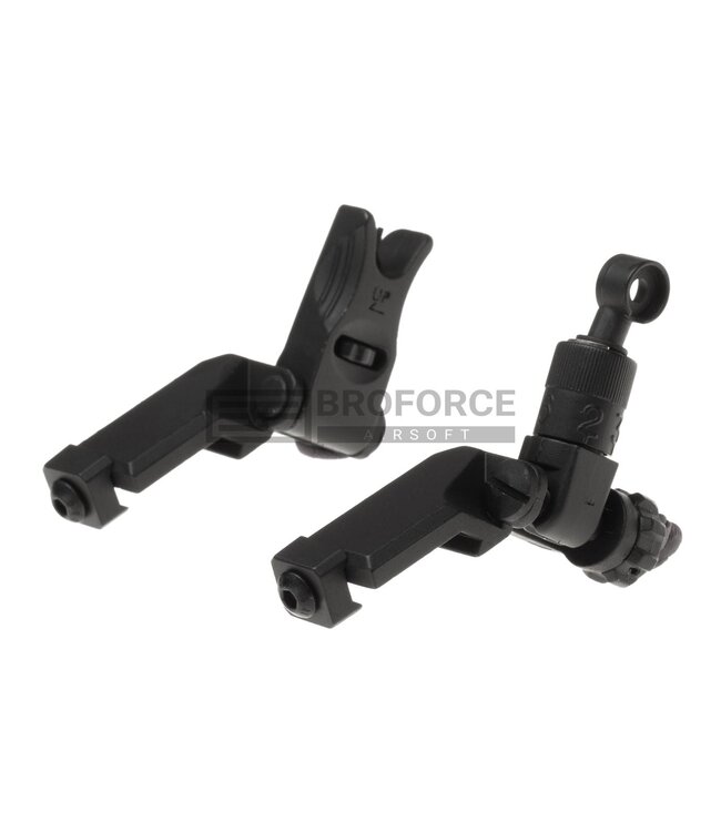 Ares Offset Flip-Up Sights Type B - Black