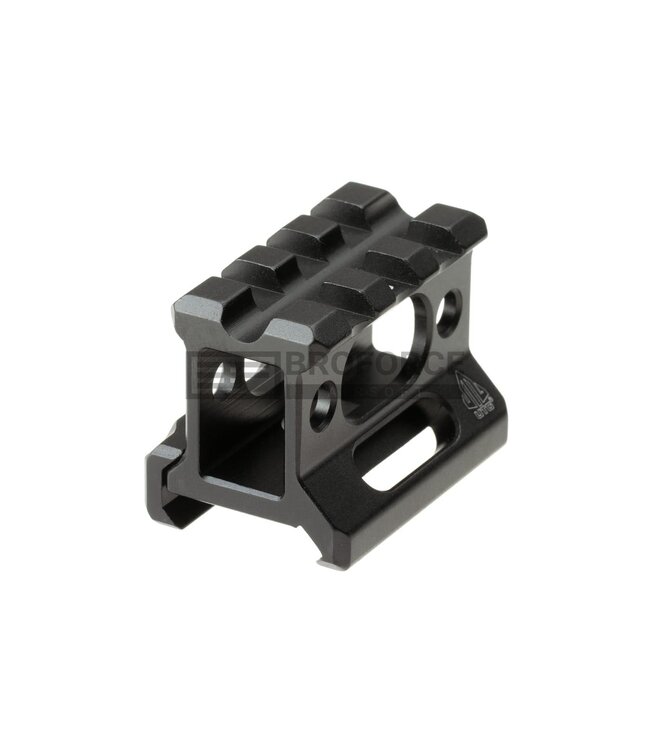 Leapers Universal Super Slim Riser Mount 3 Slot 1.00' - Black