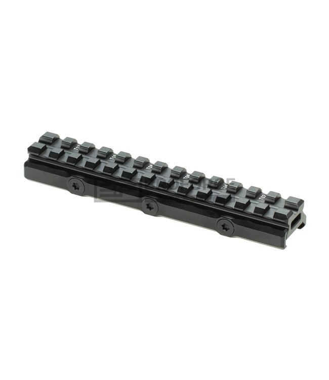 Leapers Universal Super Slim Riser Mount 13 Slot 0.50' - Black