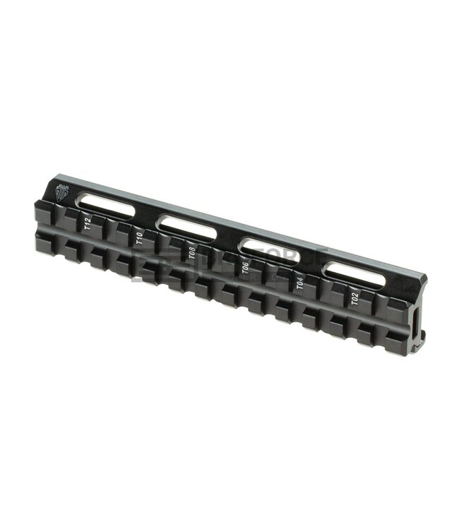Leapers Universal Super Slim Riser Mount 13 Slot 0.50' - Black