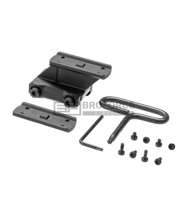 Primary Arms GLx Lower 1/3 Cowitness Micro Dot Riser Mount with .125 Spacer - Black