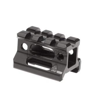 Leapers Universal Super Slim Riser Mount 3 Slot 0.83' - Black