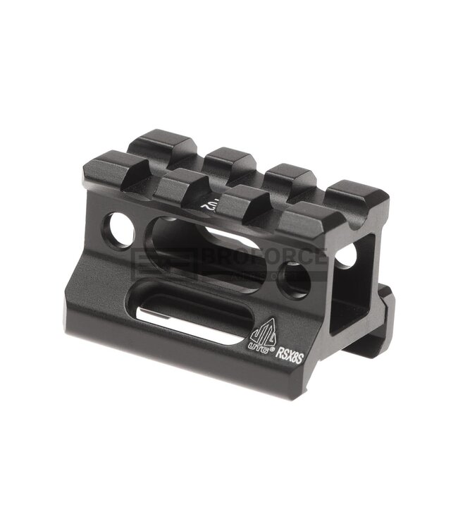 Leapers Universal Super Slim Riser Mount 3 Slot 0.83' - Black