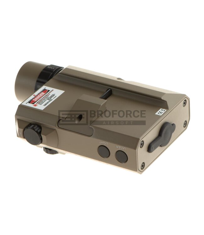 Sightmark LoPro Combo Flashlight VIS/IR and Green Laser - Dark Earth