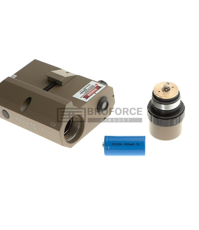 Sightmark LoPro Combo Flashlight VIS/IR and Green Laser - Dark Earth