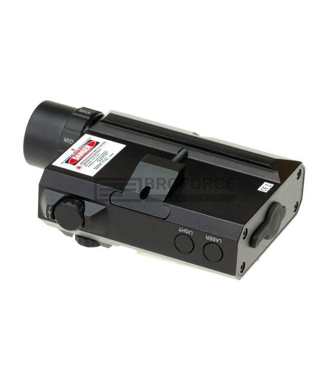 Sightmark LoPro Combo Flashlight VIS/IR and Green Laser - Black