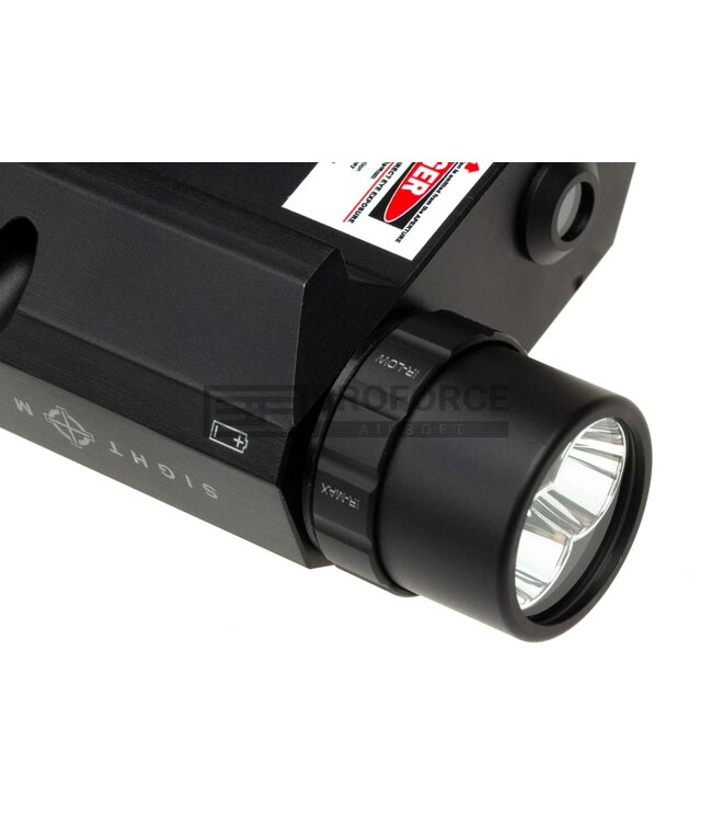 Sightmark LoPro Combo Flashlight VIS/IR and Green Laser - Black