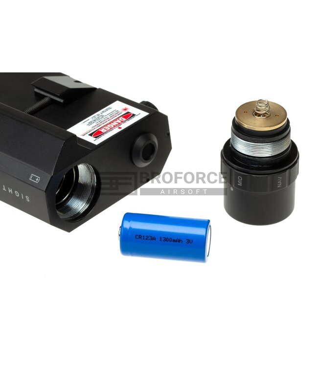 Sightmark LoPro Combo Flashlight VIS/IR and Green Laser - Black