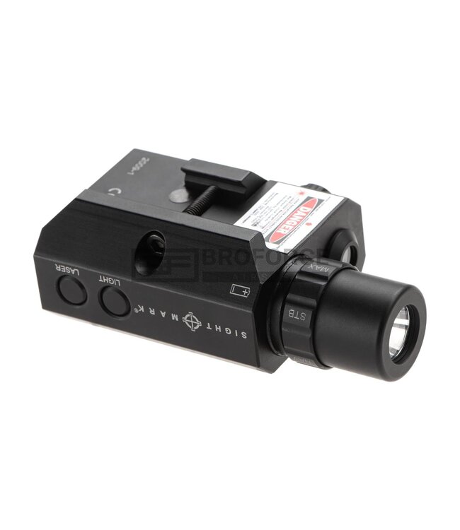 Sightmark LoPro Mini Combo Flashlight and Green Laser - Black