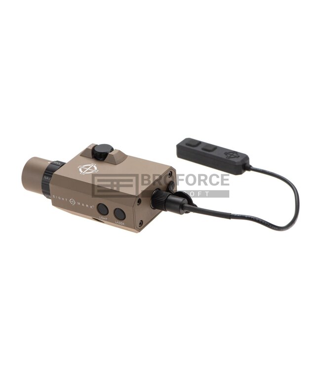 Sightmark LoPro Mini Combo Flashlight and Green Laser - Dark Earth