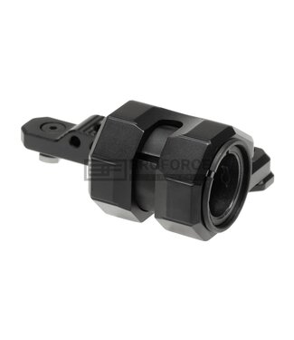 Leapers M-LOK Offset Flashlight Ring Mount - Black