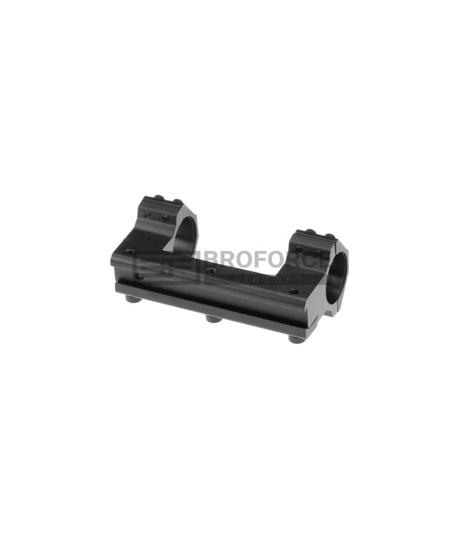 Leapers 25.4mm Airgun Mount Base High - Black