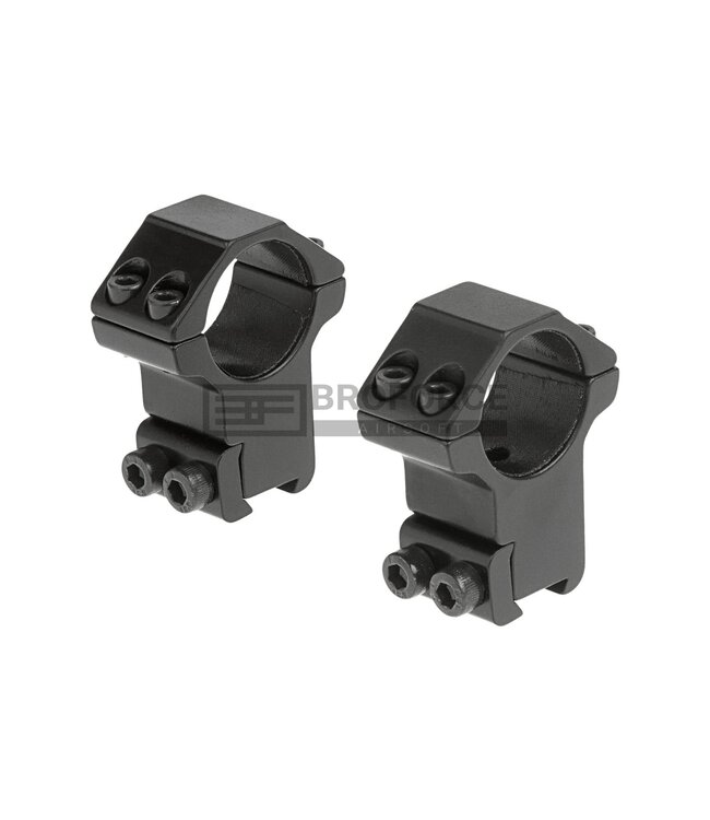 Leapers 25.4mm Airgun Mount Ring High - Black