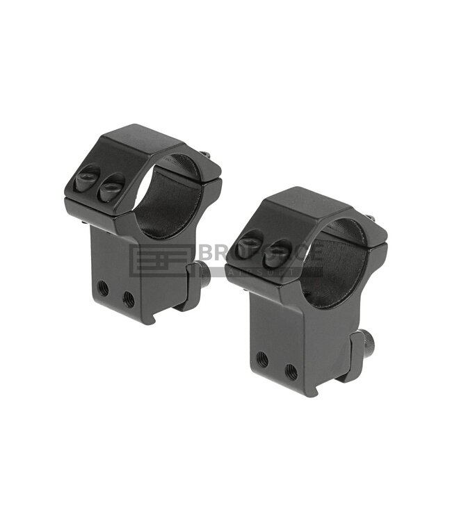 Leapers 25.4mm Airgun Mount Ring High - Black