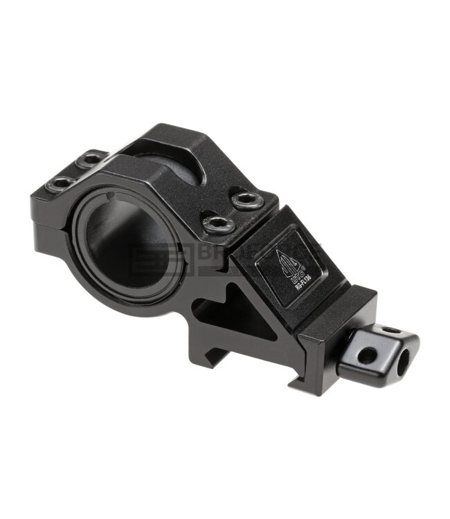 Leapers 25.4mm Angled Offset Low Profile Ring Mount - Black