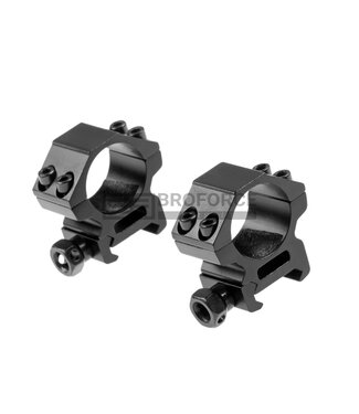 Pirate Arms 25.4mm Low Type Mount Rings - Black Pirate Arms 25.4mm Low Type Mount Rings - Black