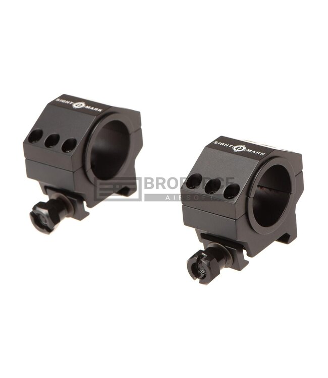 Sightmark 30mm / 25.4mm Tactical Mounting Rings - Low Height