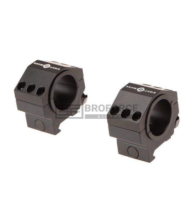 Sightmark 30mm / 25.4mm Tactical Mounting Rings - Low Height