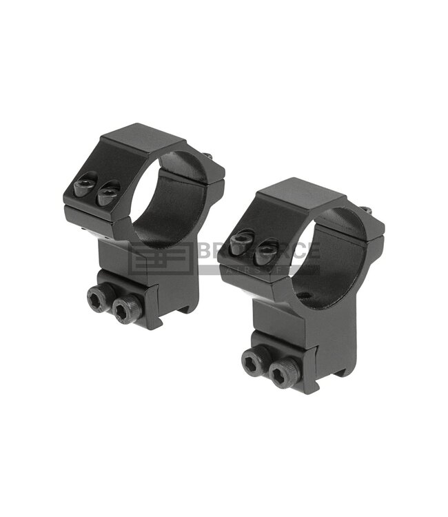 Leapers 30mm Airgun Mount Ring High - Black