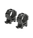 Leapers 30mm CNC Mount Rings Medium - Black