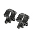 Leapers 30mm Mount Rings Low - Black Leapers 30mm Mount Rings Low - Black