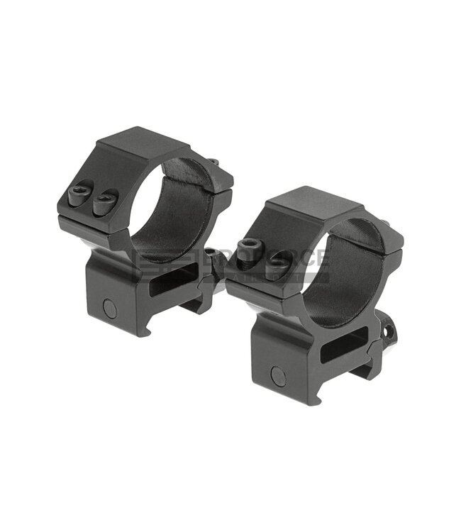 Leapers 30mm Mount Rings Medium - Black