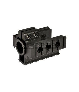 Leapers AR-15 Tri Rail Barrel Mount - Black